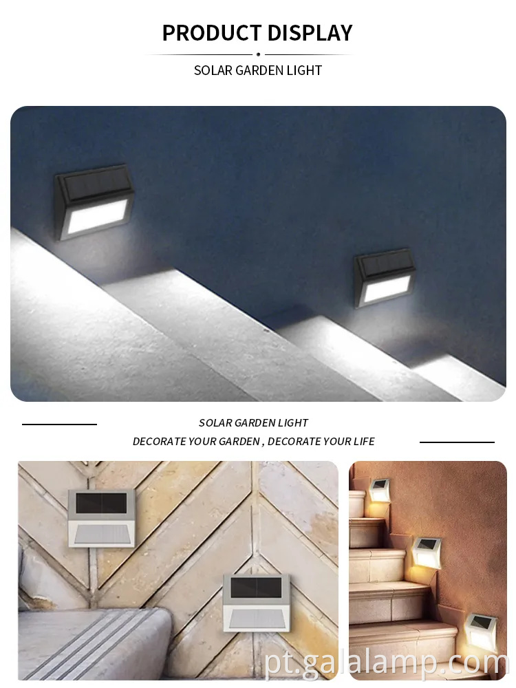 Luzes de jardim ao ar livre para todos os clima movidos a solares para todos os clima